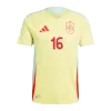 Authentic RODRIGO #16 Spain Shirt Away Euro 2024 - bestfootballkits