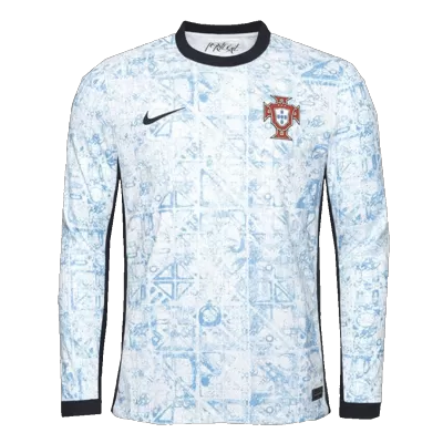 Authentic Portugal Long Sleeve Shirt Away Euro 2024 - bestfootballkits