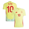 OLMO #10 Spain Shirt Away Euro 2024 - bestfootballkits