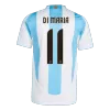 Authentic DI MARIA #11 Argentina Shirt Home 2024 - bestfootballkits