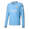 Manchester City Long Sleeve Shirt Home 2024/25 - bestfootballkits