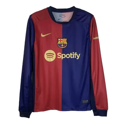 Barcelona Long Sleeve Shirt Home 2024/25 - bestfootballkits