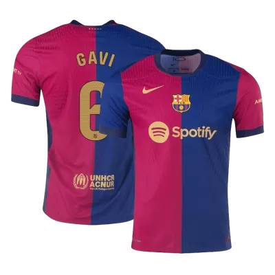 Authentic GAVI #6 Barcelona Shirt Home 2024/25 - bestfootballkits