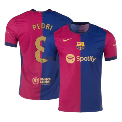 Authentic PEDRI #8 Barcelona Shirt Home 2024/25 - bestfootballkits