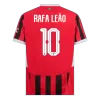 RAFA LEÃO #10 AC Milan Shirt Home 2024/25 - UCL - bestfootballkits