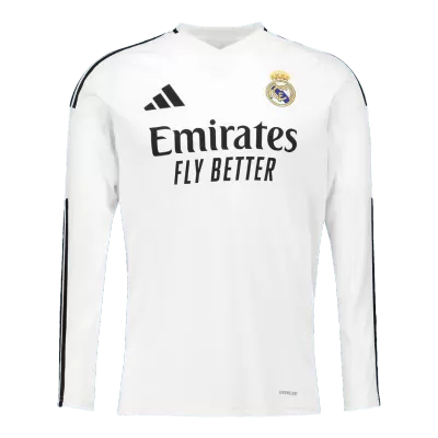 Real Madrid Long Sleeve Shirt Home 2024/25 - bestfootballkits