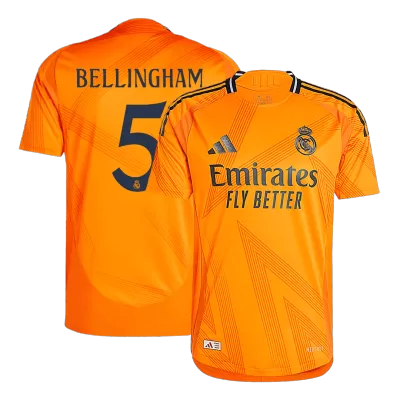 Authentic BELLINGHAM #5 Real Madrid Shirt Away 2024/25 - bestfootballkits
