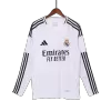 Real Madrid Long Sleeve Shirt Home 2024/25 - bestfootballkits