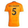 BELLINGHAM #5 Real Madrid Shirt Away 2024/25 - bestfootballkits