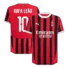 Authentic RAFA LEÃO #10 AC Milan Shirt Home 2024/25 - UCL - bestfootballkits