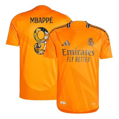 Authentic MBAPPÉ #9 Real Madrid Shirt Away 2024/25 - Bear Champ Font - bestfootballkits