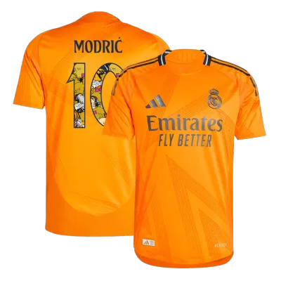 Authentic MODRIĆ #10 Real Madrid Shirt Away 2024/25 - Bear Champ Font - bestfootballkits