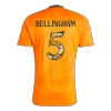 BELLINGHAM #5 Real Madrid Shirt Away 2024/25 - Bear Champ Font - bestfootballkits