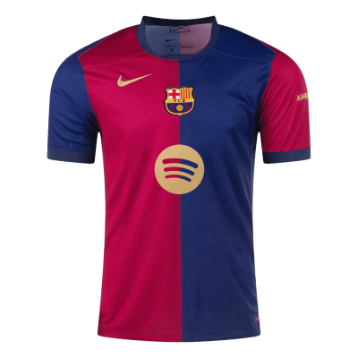 Barcelona Shirt Home 2024/25-Spotify Logo Without Text - bestfootballkits