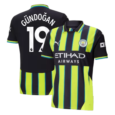 GÜNDOĞAN #19 Manchester City Shirt Away 2024/25 - bestfootballkits