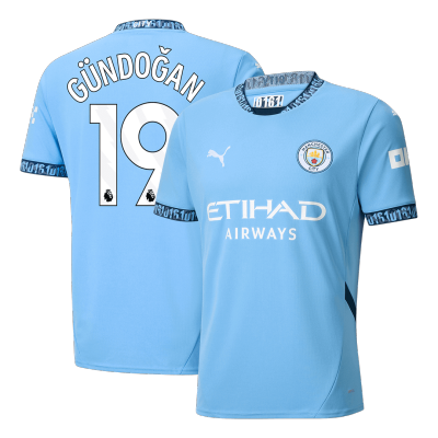 GÜNDOĞAN #19 Manchester City Shirt Home 2024/25 - bestfootballkits