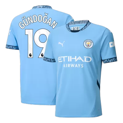 GÜNDOĞAN #19 Manchester City Shirt Home 2024/25 - bestfootballkits