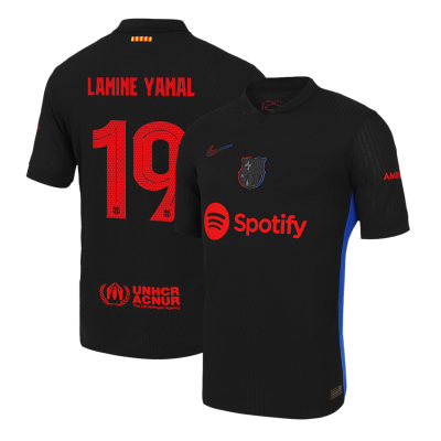 Authentic LAMINE YAMAL #19 Barcelona Shirt Away 2024/25 - UCL - bestfootballkits