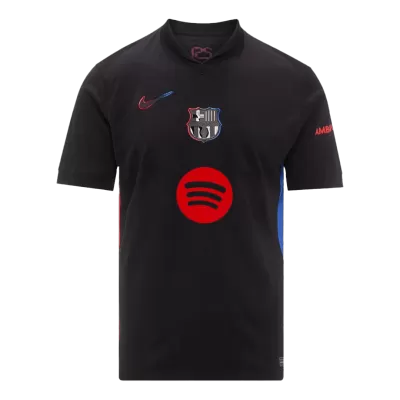 Barcelona Away Soccer Jersey 2024/25 - Spotify Logo Without Text - bestfootballkits