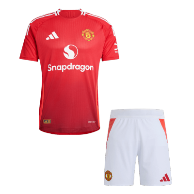 Authentic Manchester United Football Shorts Home 2024/25 - bestfootballkits