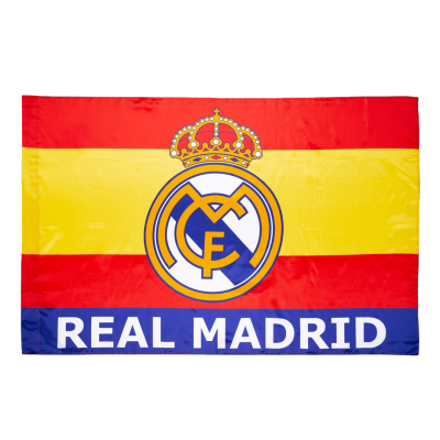 Real Madrid Team Flag Red - bestfootballkits