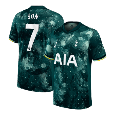 Authentic SON #7 Tottenham Hotspur Shirt Third Away 2024/25 - bestfootballkits