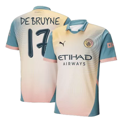 DE BRUYNE #17 Manchester City Shirt Fourth Away 2024/25 - bestfootballkits