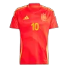 LAMINE YAMAL #10 Spain Shirt Home Euro 2024 - bestfootballkits