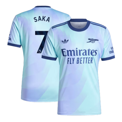 SAKA #7 Arsenal Shirt Third Away 2024/25 - bestfootballkits