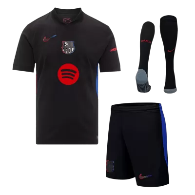 Barcelona Kit Away 2024/25 - Spotify Logo Without Text - bestfootballkits