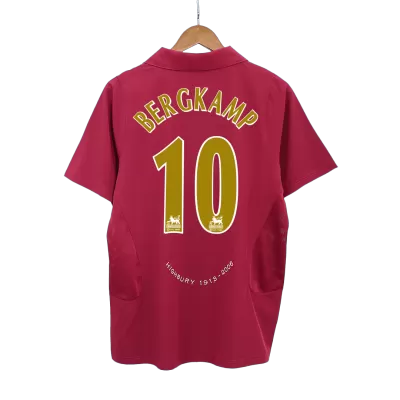 BERGKAMP #10 Retro Arsenal Shirt Home 2005/06 - bestfootballkits