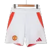 Authentic Manchester United Football Shorts Home 2024/25 - bestfootballkits