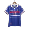 HENRY #12 Retro France Shirt Home 1998 - bestfootballkits