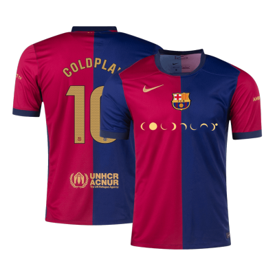 COLDPLAY #10 Barcelona Shirt Home 2024/25 - bestfootballkits