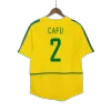 CAFU #2 Retro Brazil Shirt Home 2002/03 - bestfootballkits