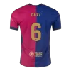 Authentic GAVI #6 Barcelona Shirt Home 2024/25 - Spotify Logo Without Text - bestfootballkits