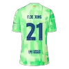 F.DE JONG #21 Barcelona Shirt Third Away 2024/25 - UCL - bestfootballkits