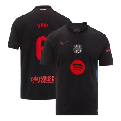 GAVI #6 Barcelona Shirt Away 2024/25 - Spotify Logo Without Text - bestfootballkits