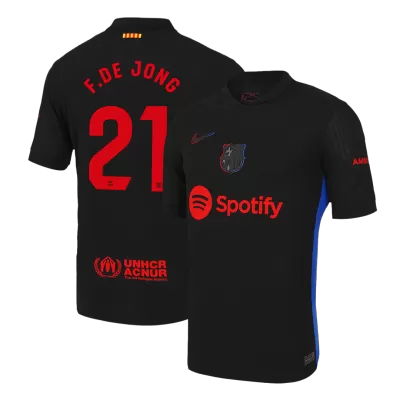 Authentic F.DE JONG #21 Barcelona Shirt Away 2024/25 - bestfootballkits