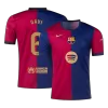 GAVI #6 Barcelona Shirt Home 2024/25- Spotify Logo Without Text - bestfootballkits