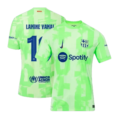 Authentic LAMINE YAMAL #19 Barcelona Shirt Third Away 2024/25 - UCL - bestfootballkits