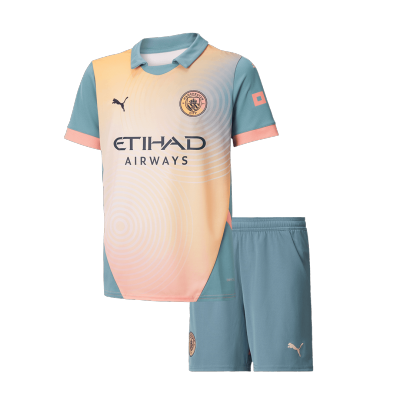 Manchester City Mini Kit Fourth Away 2024/25- UCL - bestfootballkits