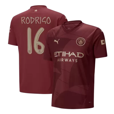 RODRIGO #16 Manchester City Shirt Third Away 2024/25 - UCL - bestfootballkits