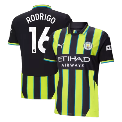 RODRIGO #16 Manchester City Shirt Away 2024/25 - bestfootballkits