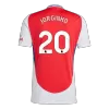 JORGINHO #20 Arsenal Shirt Home 2024/25 - bestfootballkits