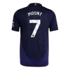 Authentic MOUNT #7 Manchester United Shirt Away 2024/25 - bestfootballkits