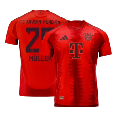 Authentic MÜLLER #25 Bayern Munich Shirt Home 2024/25 - bestfootballkits