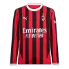 AC Milan Long Sleeve Shirt Home 2024/25 - bestfootballkits