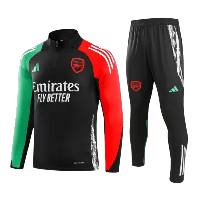 Kid's Arsenal Zipper Sweatshirt Kit(Top+Pants) 2024/25 - bestfootballkits