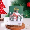 1 Pcs Random Style Personalized Christmas Greeting Card - bestfootballkits